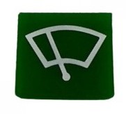 SWF 596625 SWF 596625 Inlegplaatje Ruitenwisser Groen